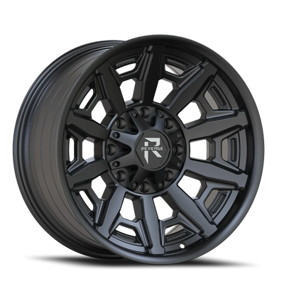 20X10 8X165.1 ET-19 CB125.2 SATIN BLACK RV304 REVENGE