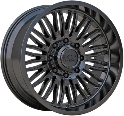 20X10 6X135/139.7 ET-12 CB108 GLOSS BLACK FLUX K2OFFROAD