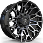 20X10 5X139.7/150 ET-19 CB110 BLACK MACHINE RV203 REVENGE