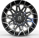 20X10 5X139.7/150 ET-19 CB110 BLACK MACHINE RV203 REVENGE