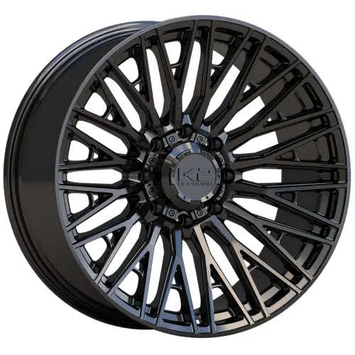 20X10 8X170 ET-12 CB125.2 GLOSS BLACK VORTEX K2OFFROAD